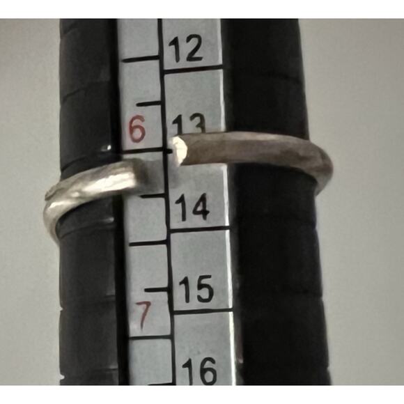 VTG 925 Sterling Silver Turquoise Coral Ring Southwest Navajo Style Leaf READ - Picture 5 of 5